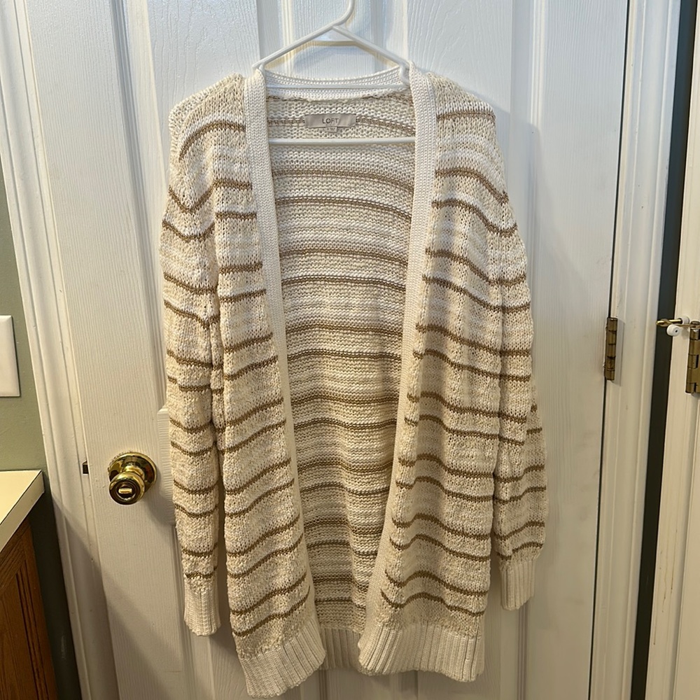 Long knit sweater